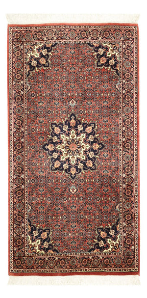 Persisk tæppe - Bijar - 135 x 71 cm - rust