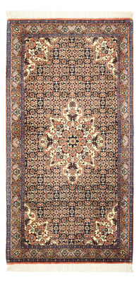 Persisk tæppe - Bijar - 138 x 72 cm - mørk beige
