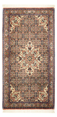Persisk tæppe - Bijar - 138 x 72 cm - mørk beige