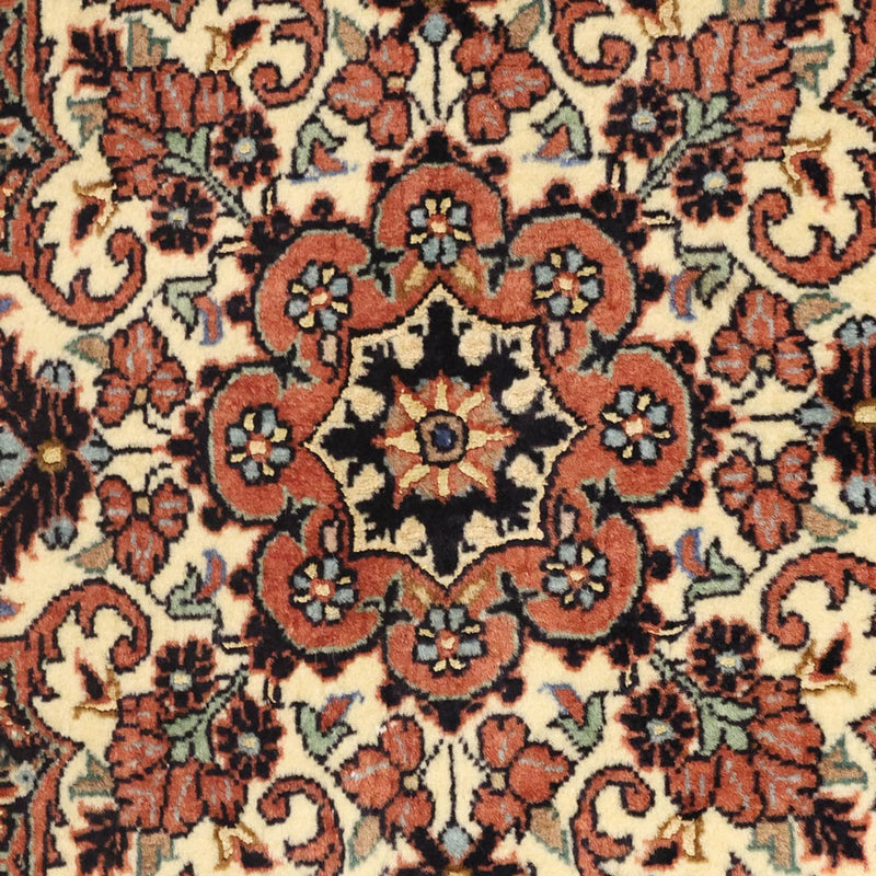 Persisk tæppe - Bijar - 138 x 72 cm - mørk beige