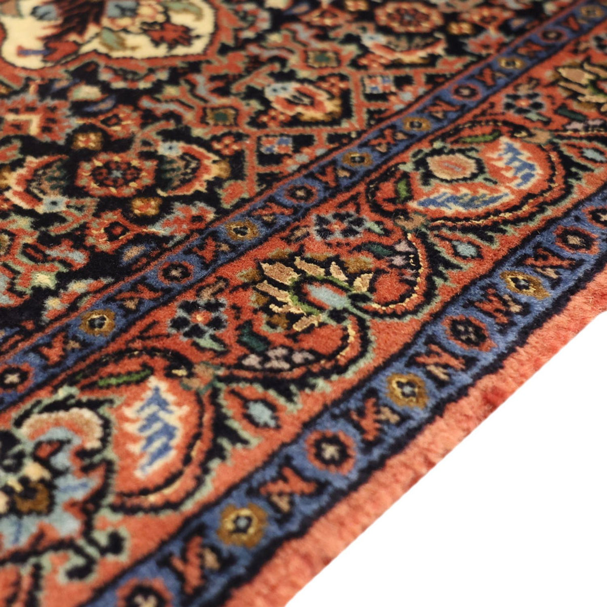 Persisk tæppe - Bijar - 138 x 72 cm - mørk beige