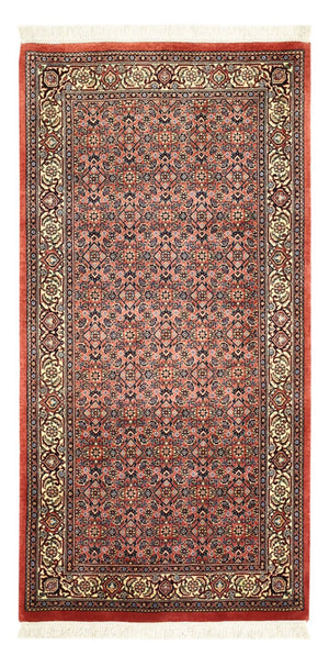 Persisk tæppe - Bijar - 141 x 70 cm - rust