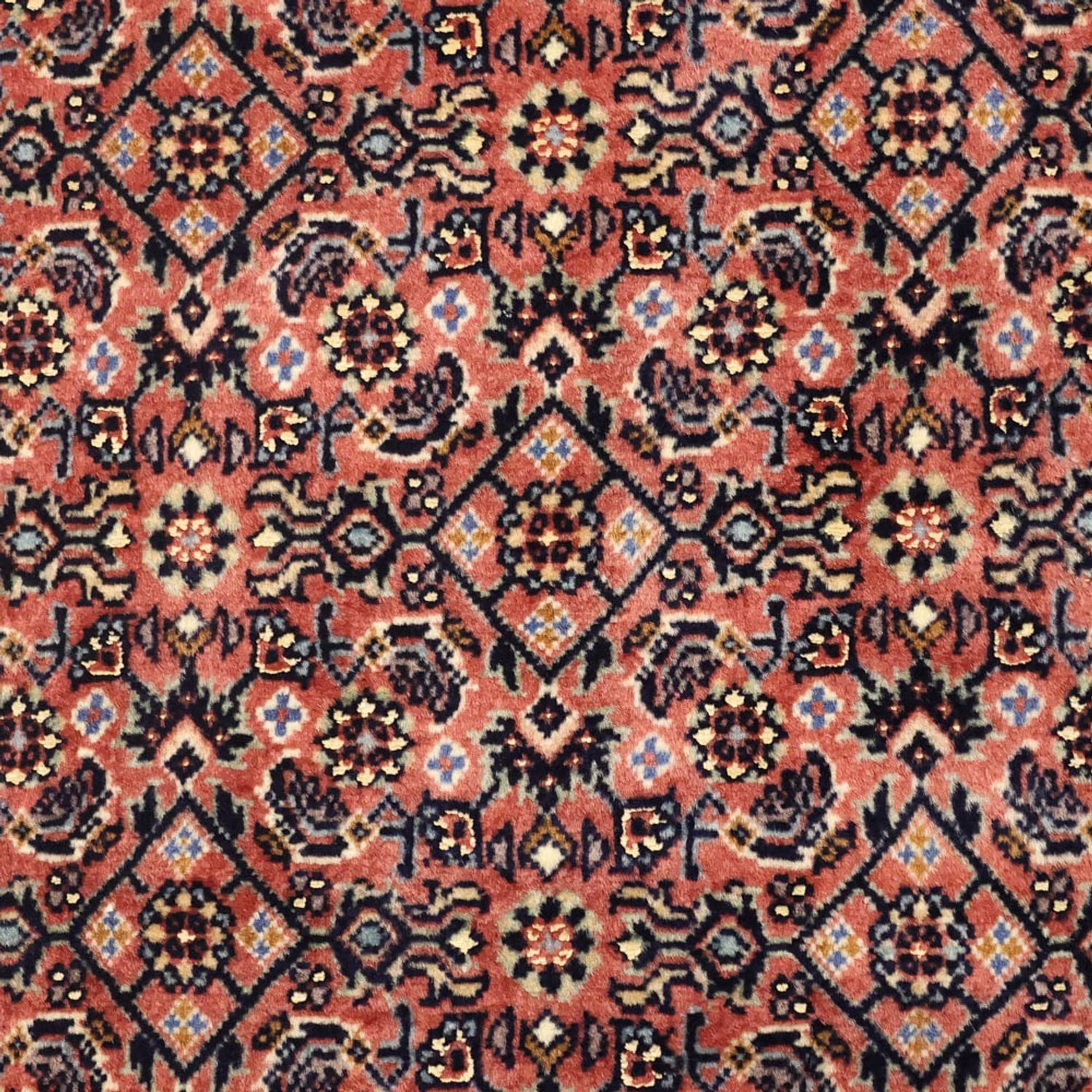 Persisk tæppe - Bijar - 141 x 70 cm - rust