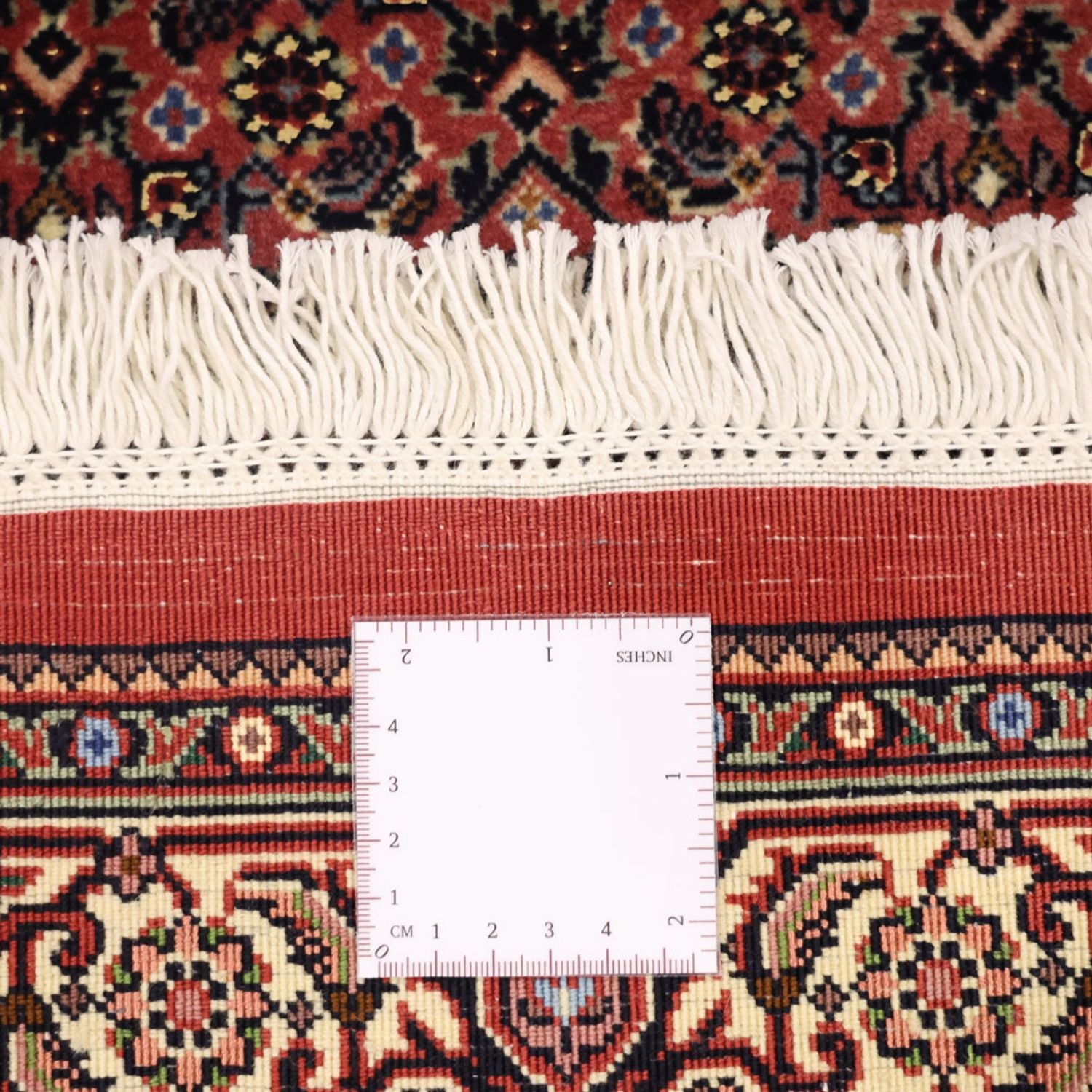 Persisk tæppe - Bijar - 141 x 70 cm - rust