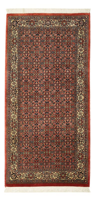 Persisk tæppe - Bijar - 142 x 72 cm - mørk beige