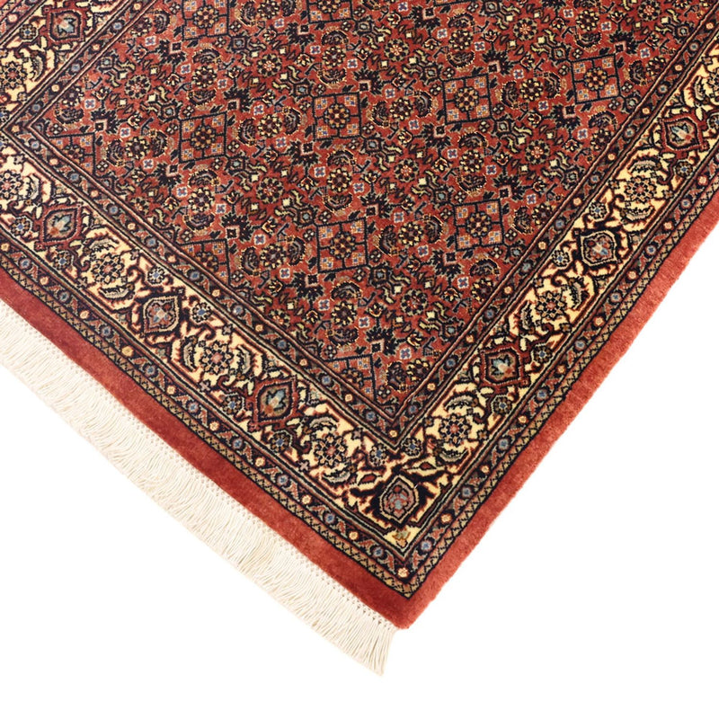 Persisk tæppe - Bijar - 142 x 72 cm - mørk beige