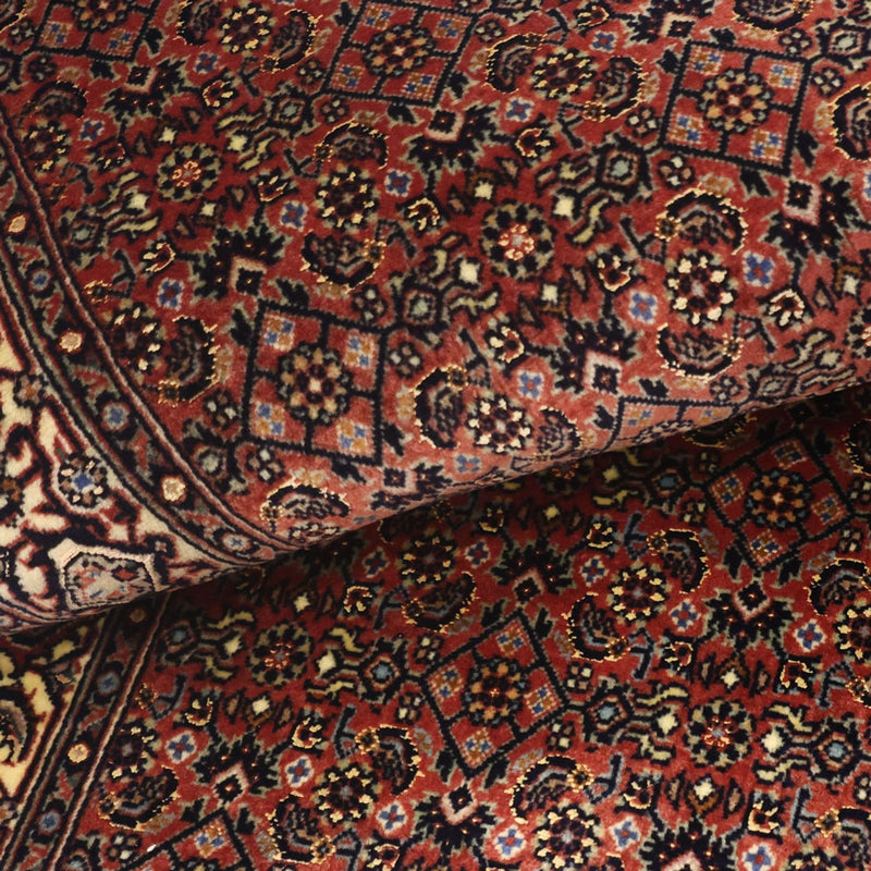 Persisk tæppe - Bijar - 142 x 72 cm - mørk beige