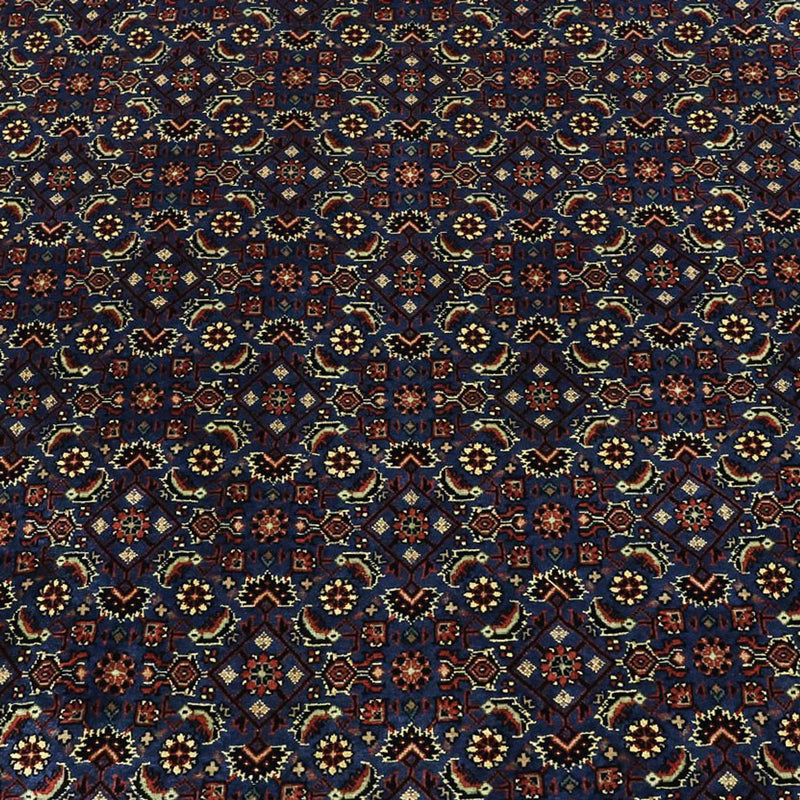 Persisk tæppe - Bijar - Royal - 319 x 256 cm - mørkeblå