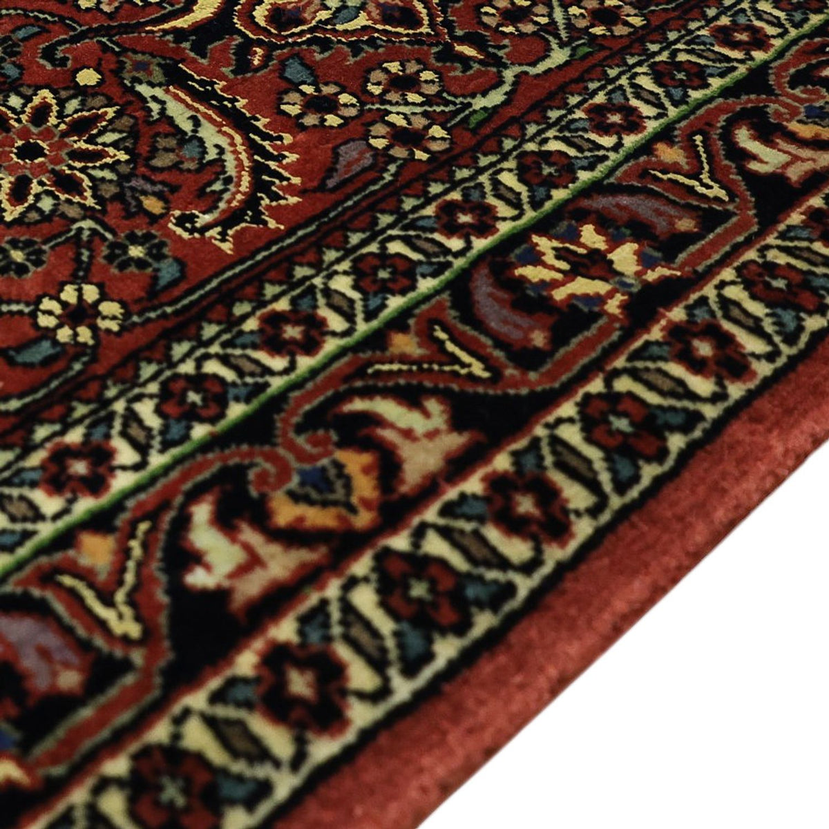 Persisk tæppe - Bijar - Royal - 319 x 256 cm - mørkeblå