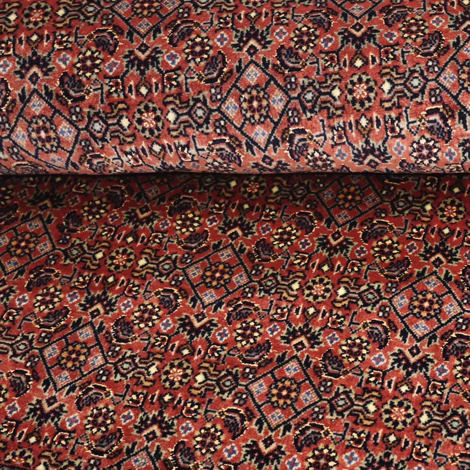 Persisk tæppe - Bijar - 148 x 90 cm - rust