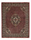 Persisk tæppe - Bijar - Royal - 194 x 153 cm - mørkerød