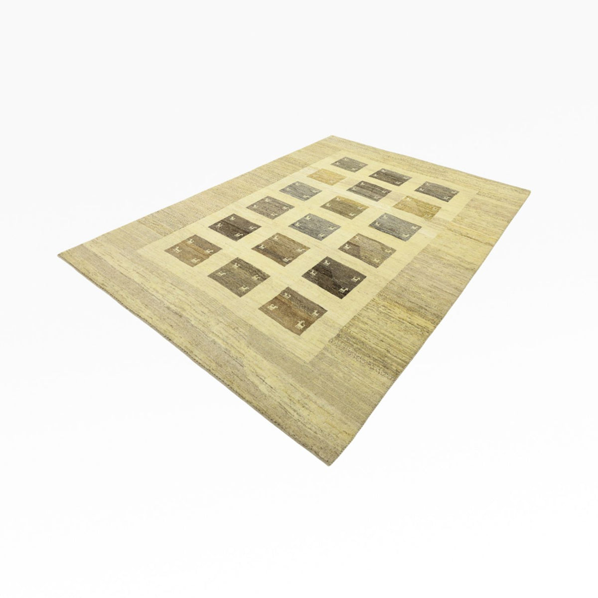 Gabbeh-tæppe - Persisk - 292 x 203 cm - flerfarvet