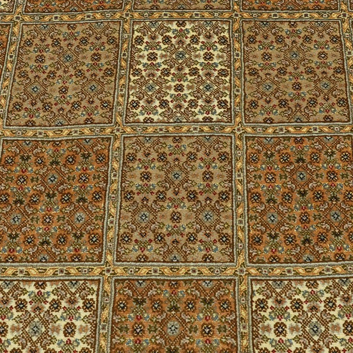 Persisk tæppe - Tabriz - Royal - 208 x 149 cm - mørk beige