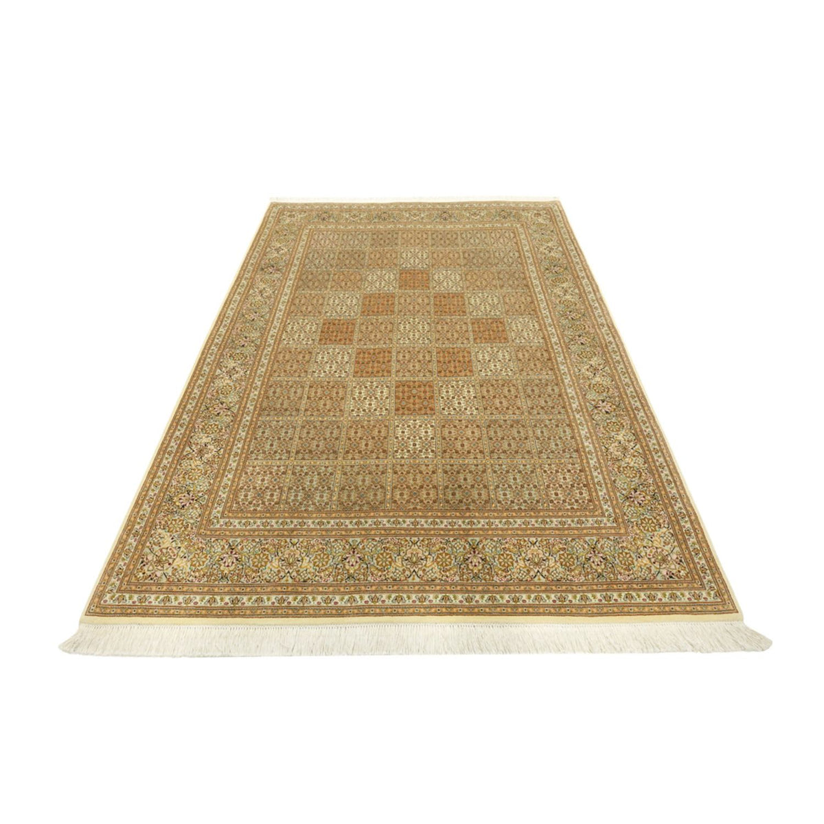 Persisk tæppe - Tabriz - Royal - 208 x 149 cm - mørk beige