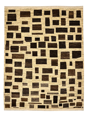 Gabbeh Tæppe - Loribaft Persisk - 226 x 181 cm - flerfarvet