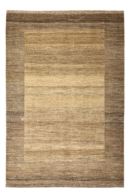Gabbeh Tæppe - Loribaft Persisk - 230 x 163 cm - mørk beige
