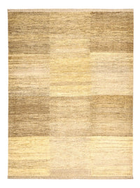 Gabbeh Tæppe - Loribaft Persisk - 229 x 174 cm - mørk beige
