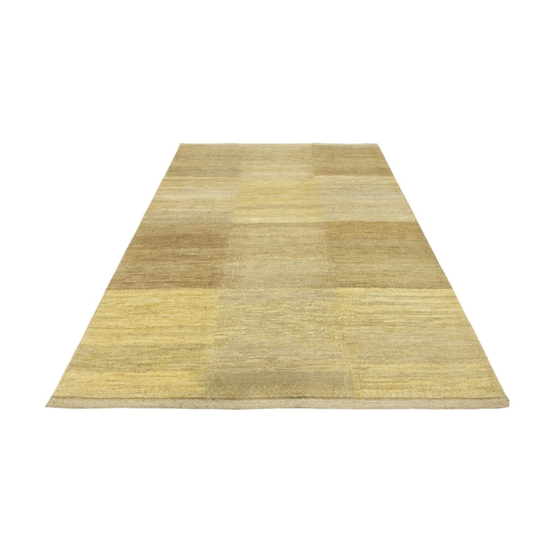 Gabbeh Tæppe - Loribaft Persisk - 229 x 174 cm - mørk beige
