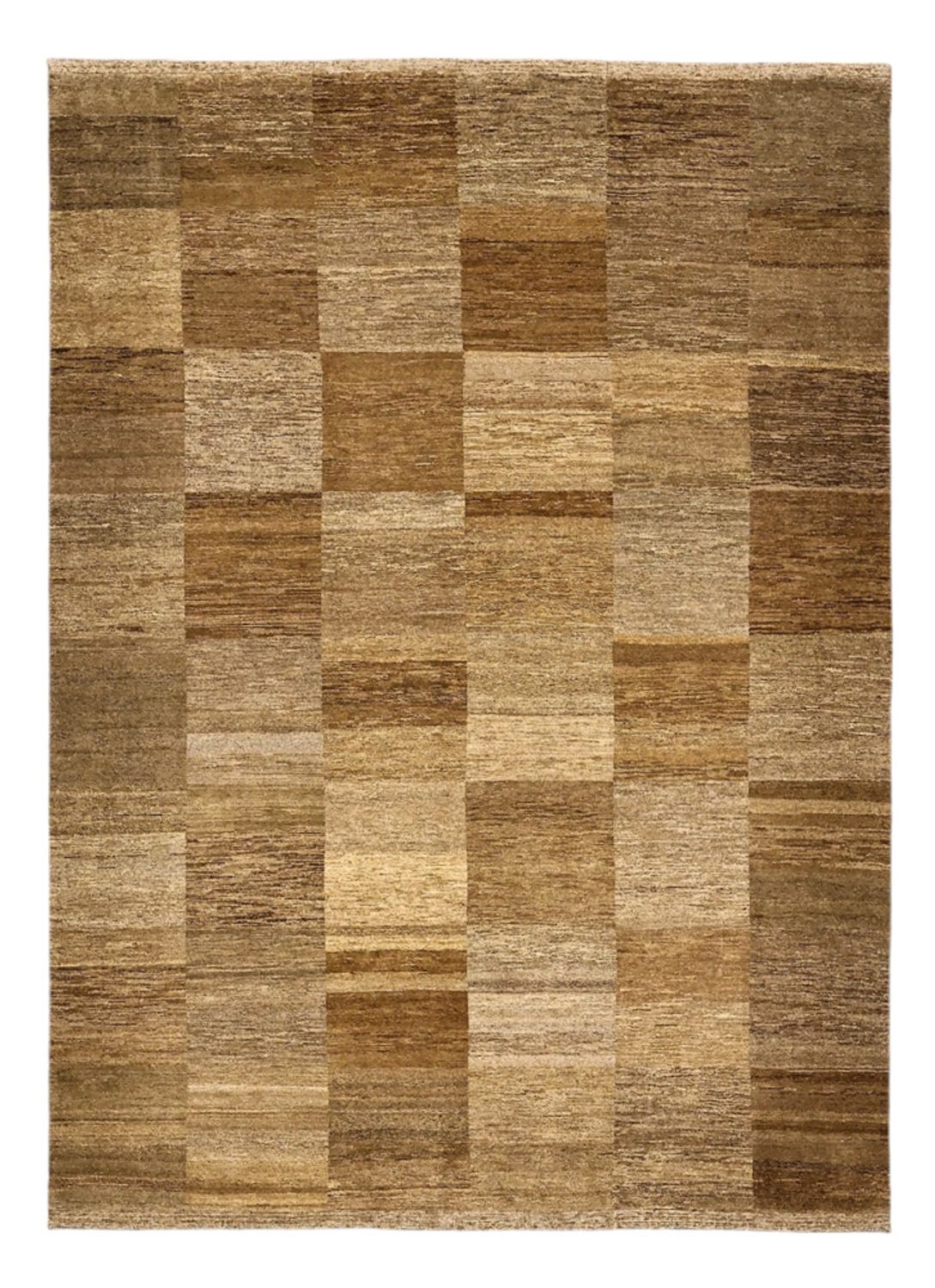 Gabbeh Tæppe - Loribaft Persisk - 270 x 207 cm - mørk beige