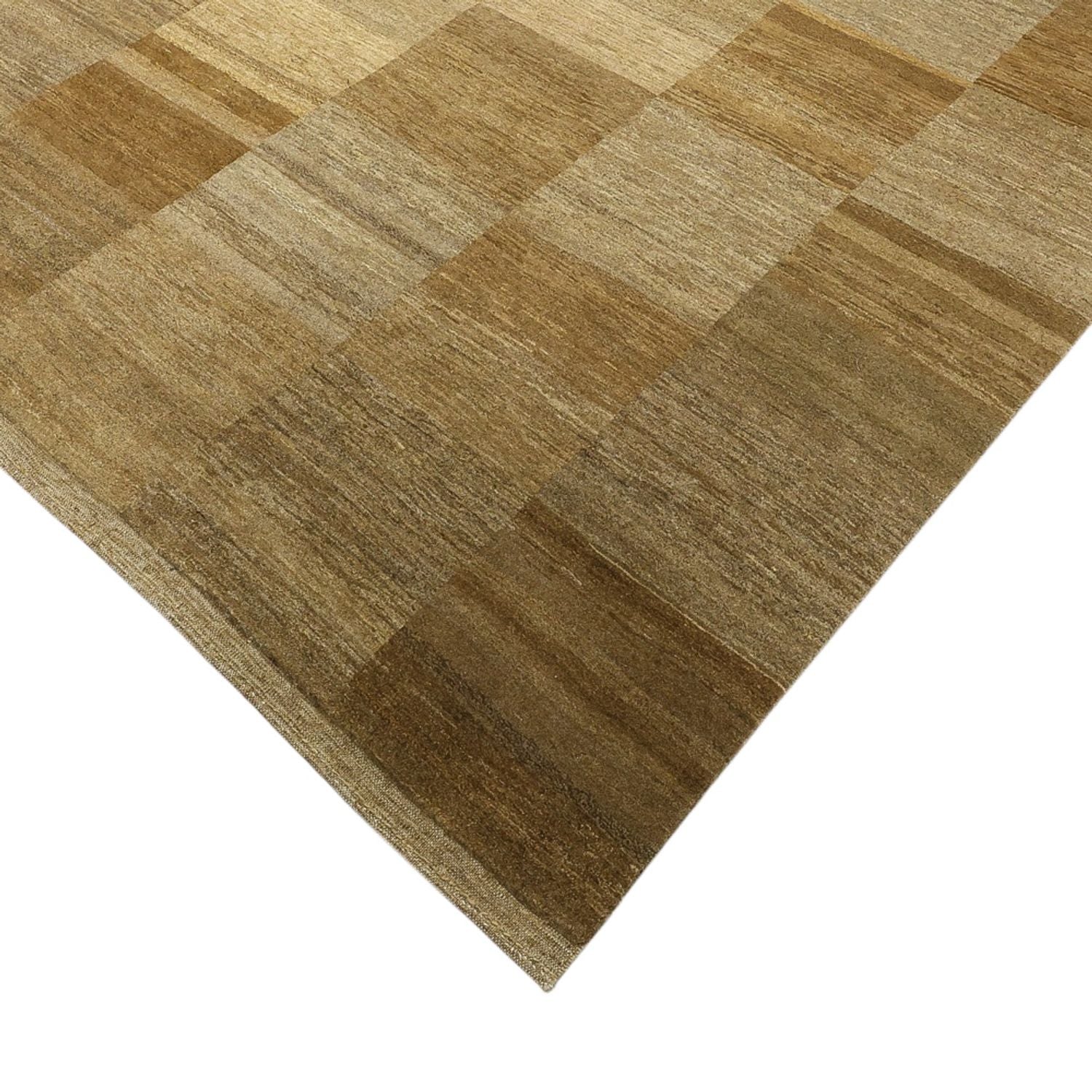 Gabbeh Tæppe - Loribaft Persisk - 270 x 207 cm - mørk beige