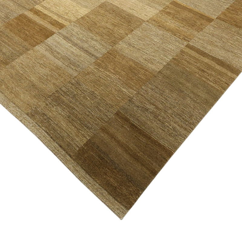 Gabbeh Tæppe - Loribaft Persisk - 270 x 207 cm - mørk beige