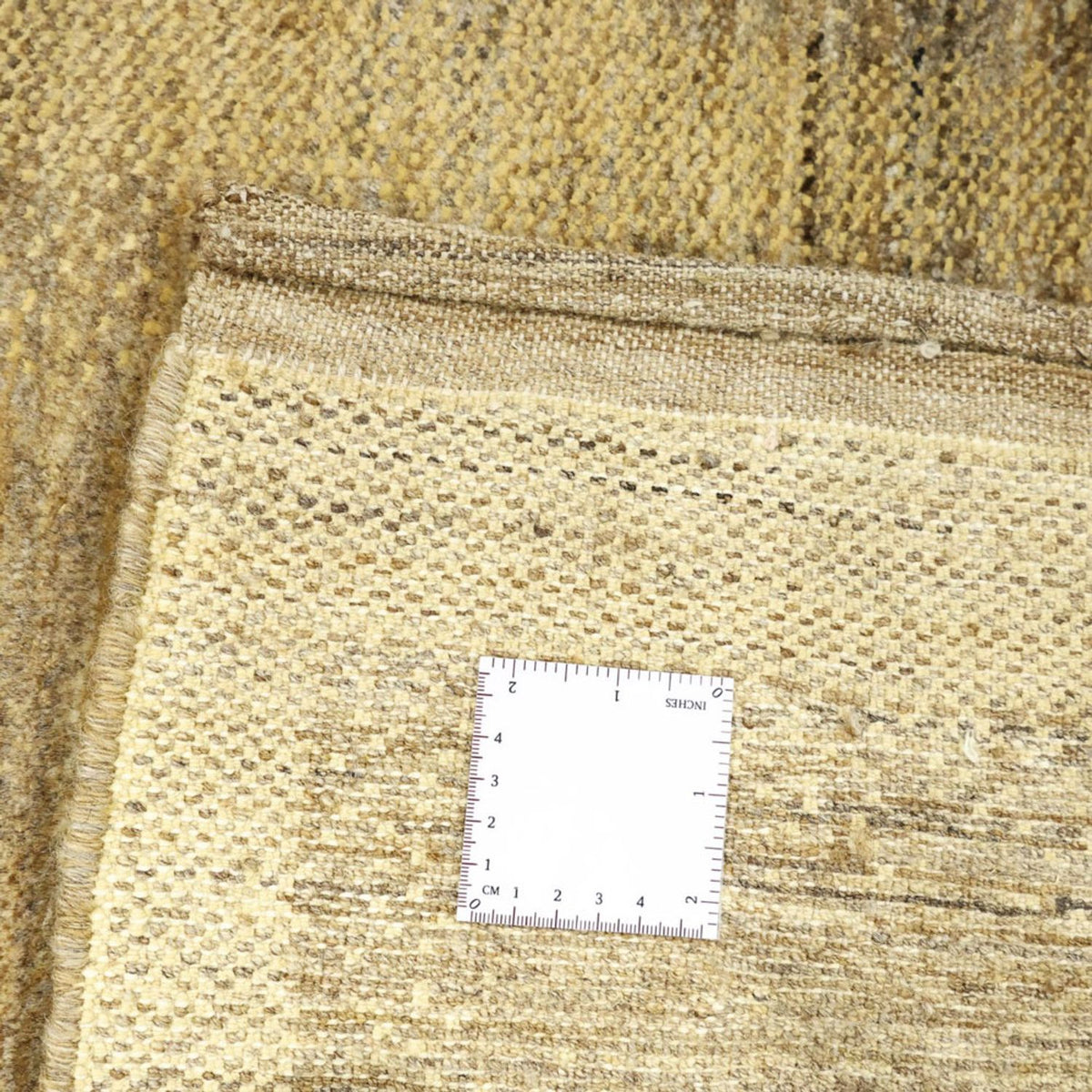 Gabbeh Tæppe - Loribaft Persisk - 242 x 194 cm - mørk beige