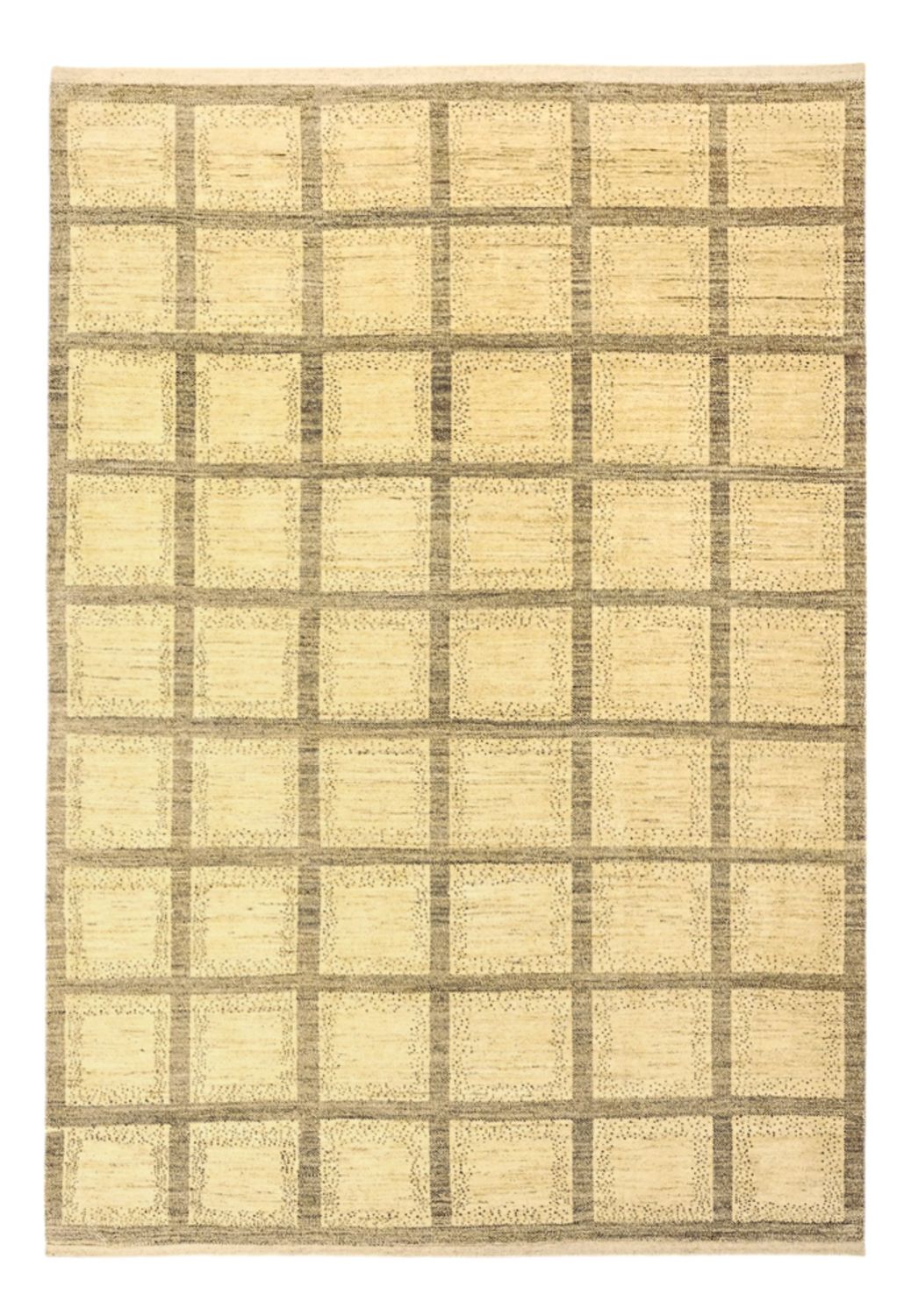 Gabbeh Tæppe - Loribaft Persisk - 282 x 202 cm - beige