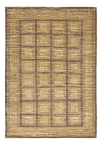 Gabbeh Tæppe - Loribaft Persisk - 283 x 204 cm - mørk beige