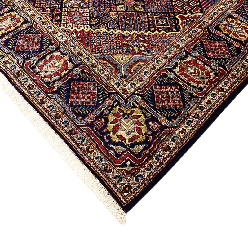 Persisk tæppe - Keshan - 211 x 143 cm - mørkeblå