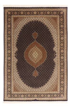 Persisk tæppe - Tabriz - 299 x 204 cm - mørk beige