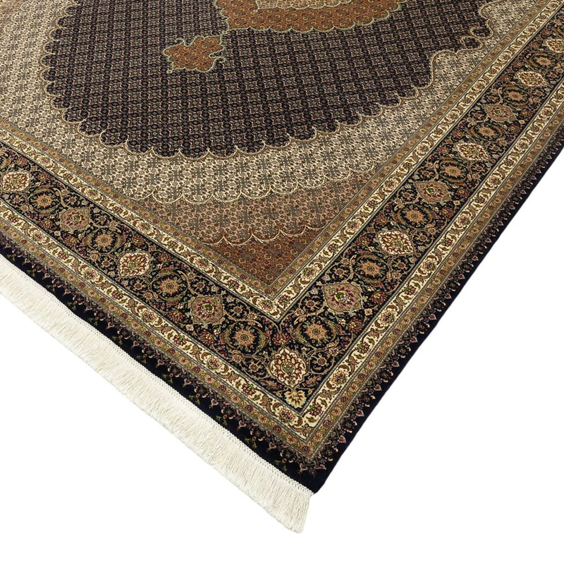 Persisk tæppe - Tabriz - 299 x 204 cm - mørk beige