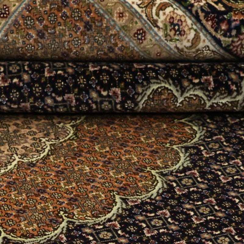 Persisk tæppe - Tabriz - 299 x 204 cm - mørk beige