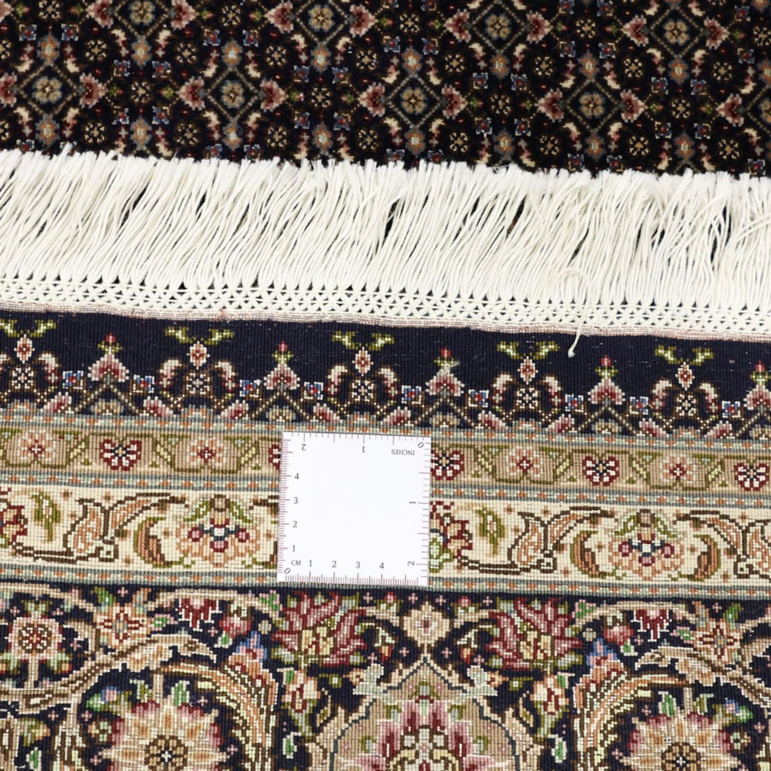 Persisk tæppe - Tabriz - 299 x 204 cm - mørk beige