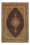 Tabriz - 50 Raj Tæppe 251x362cm - Persisk tæppe - Rektangulær / Mørk beige / 251 x 362 cm Rektangulær