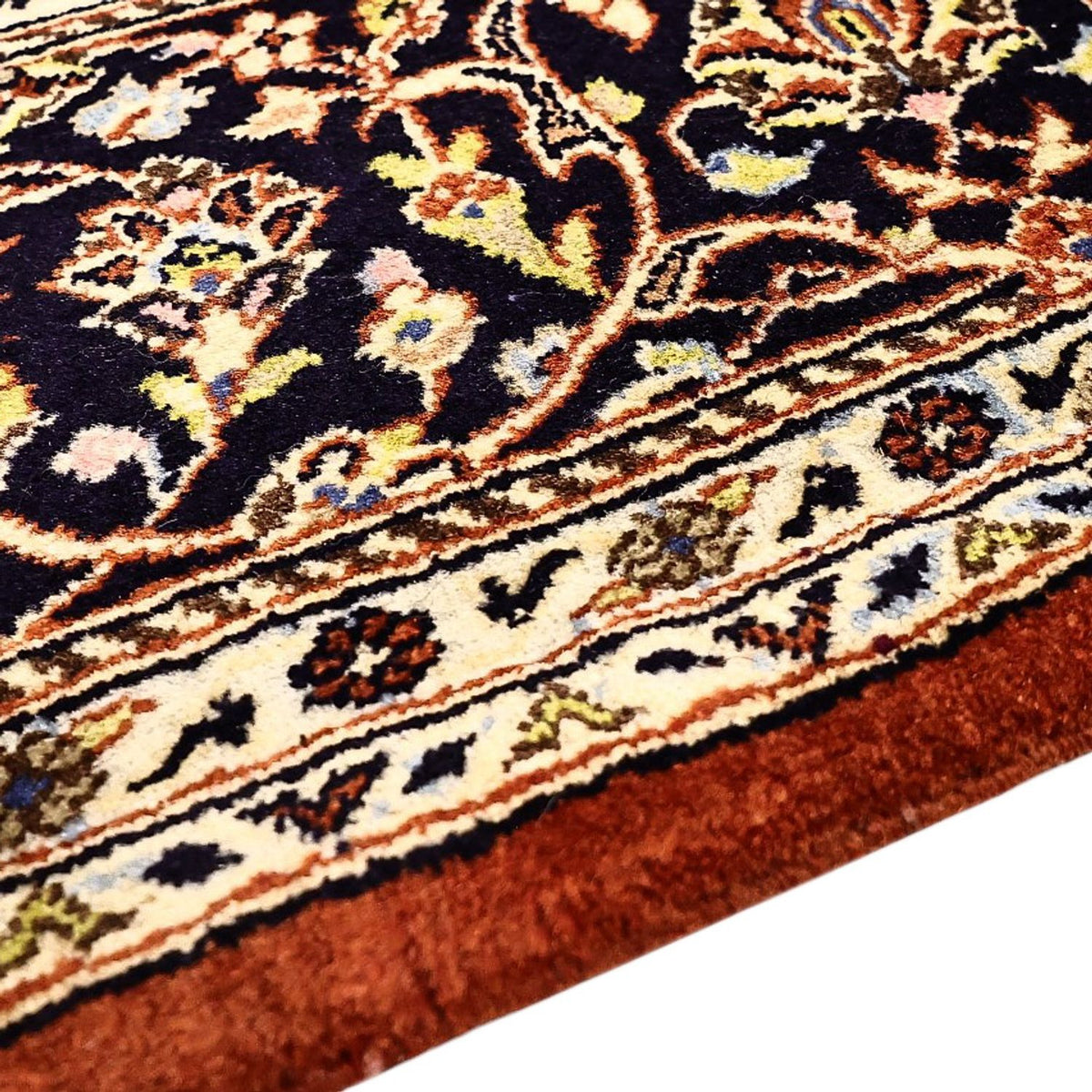 Kashan Tæppe 138x215cm - Persisk tæppe