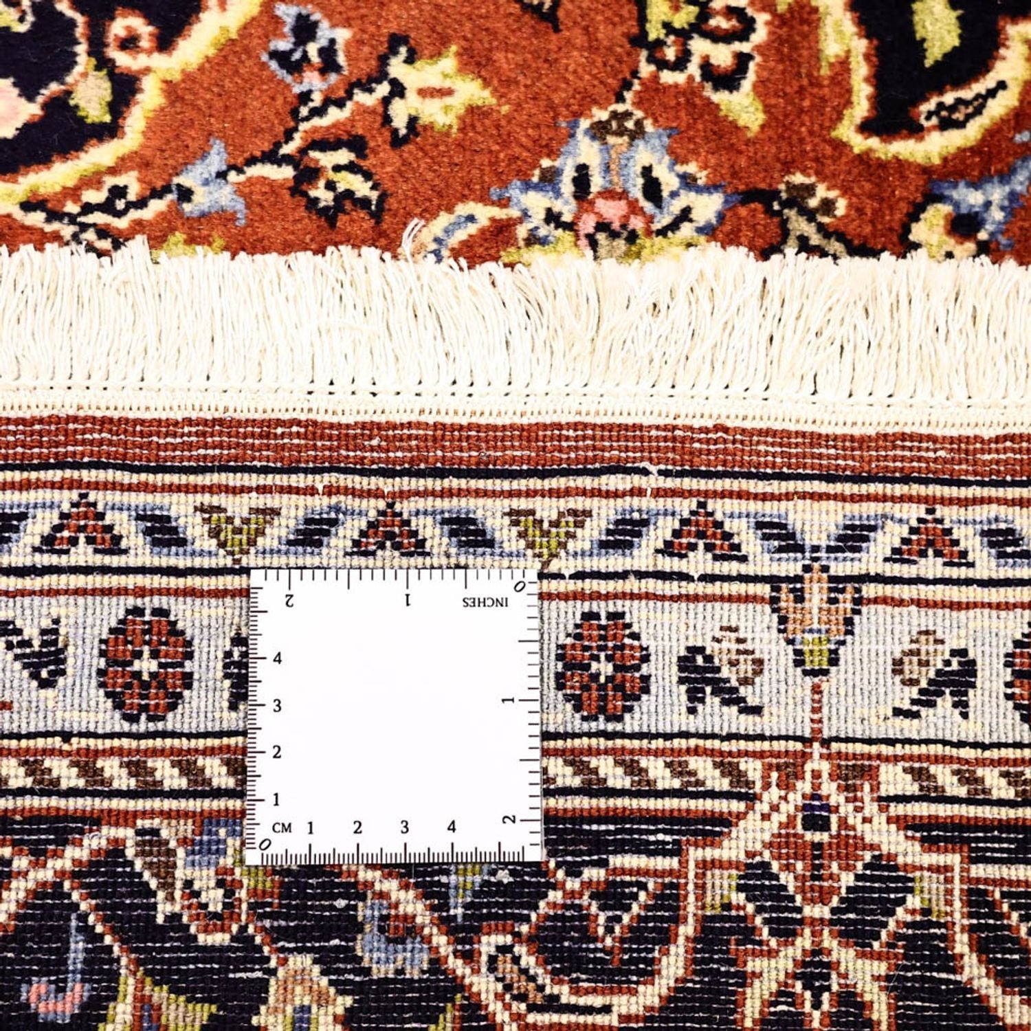 Persisk tæppe - Keshan - 215 x 138 cm - terrakotta