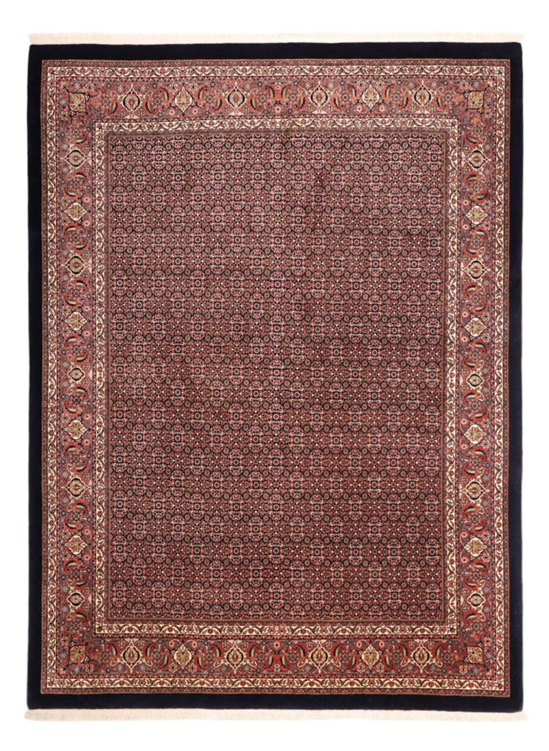 Persisk tæppe - Bijar - 337 x 255 cm - mørkeblå