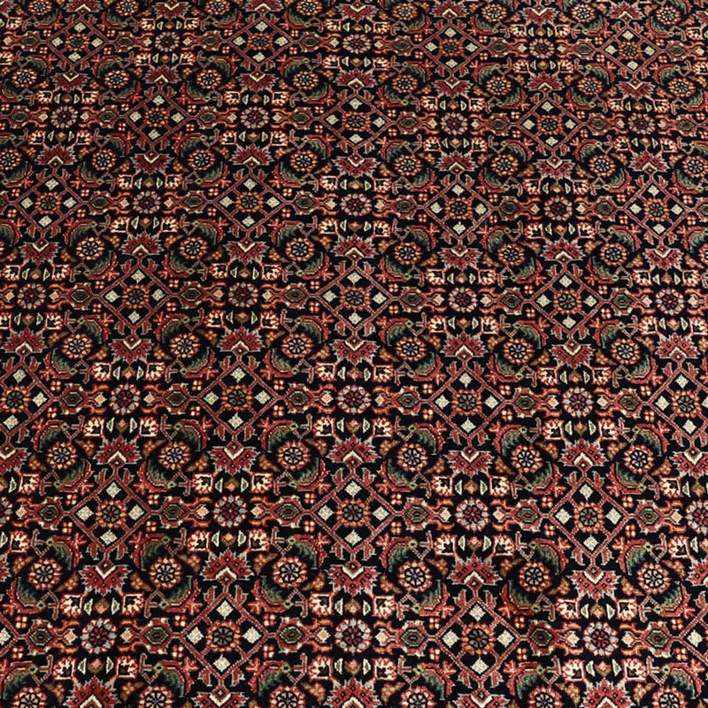 Persisk tæppe - Bijar - 337 x 255 cm - mørkeblå