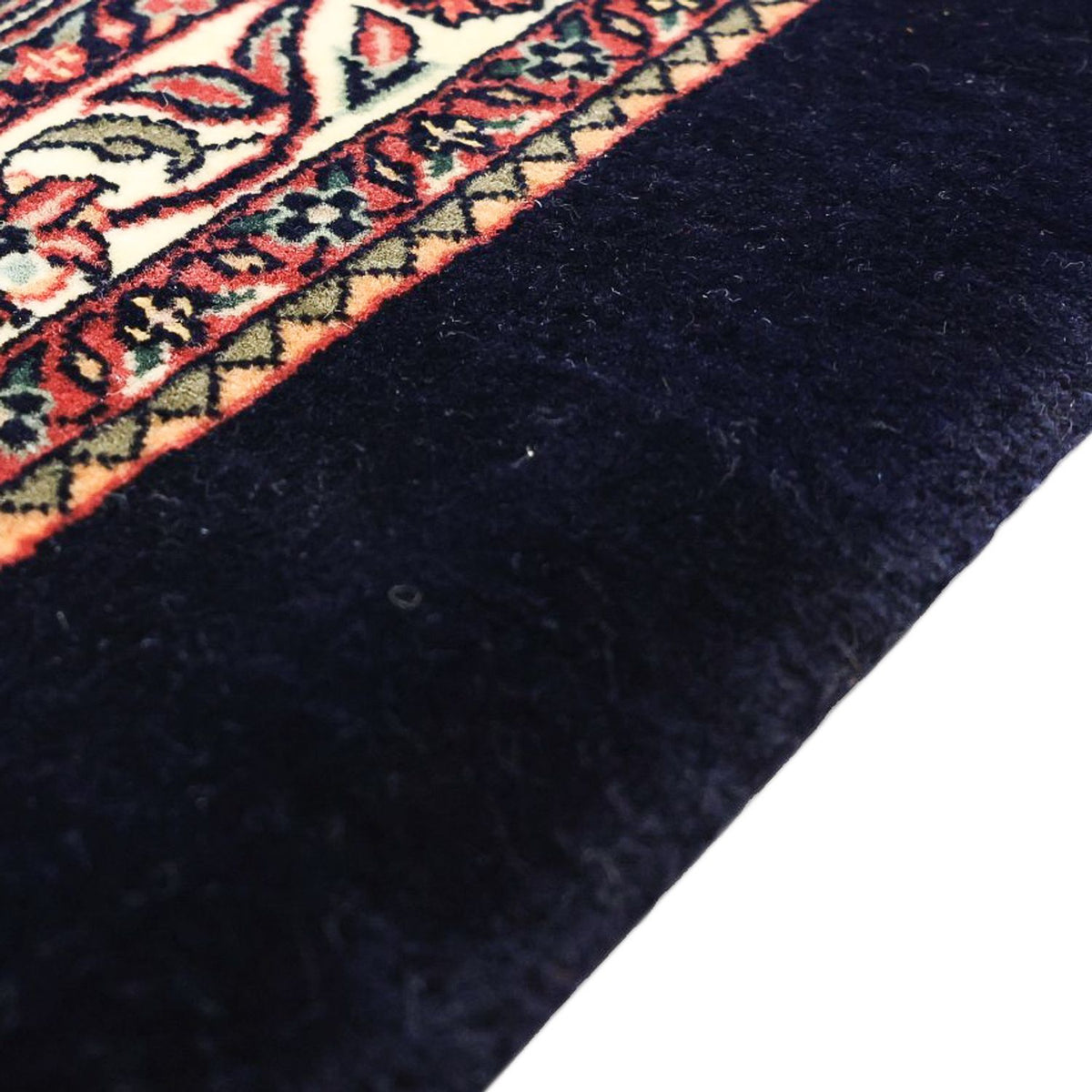 Persisk tæppe - Bijar - 337 x 255 cm - mørkeblå