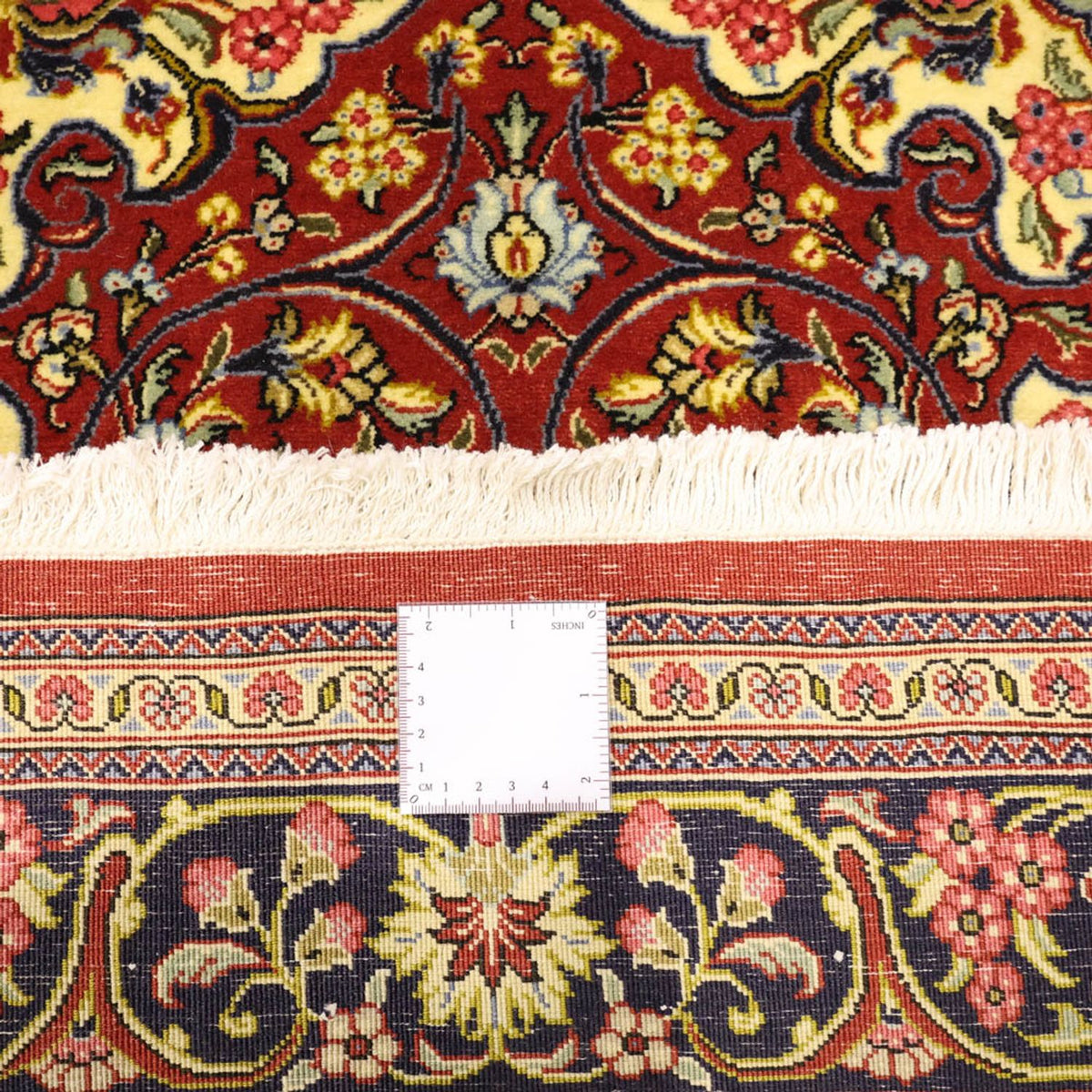 Persisk tæppe - Ghom - 158 x 114 cm - rød