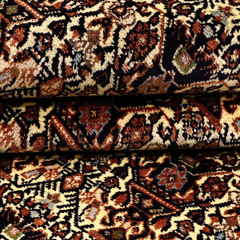 Persisk tæppe - Nomadisk - 201 x 153 cm - mørk beige