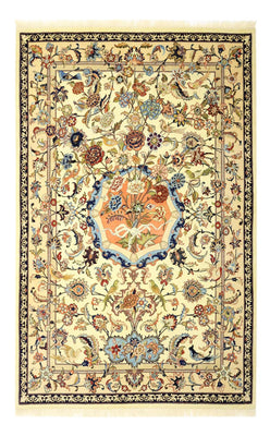 Persisk tæppe - Isfahan - Premium - 156 x 100 cm - beige