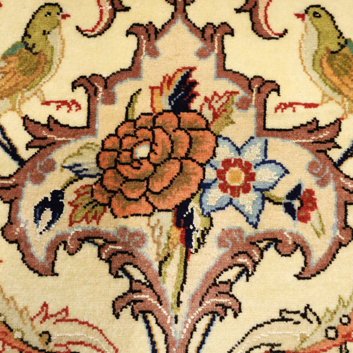 Persisk tæppe - Isfahan - Premium - 156 x 100 cm - beige