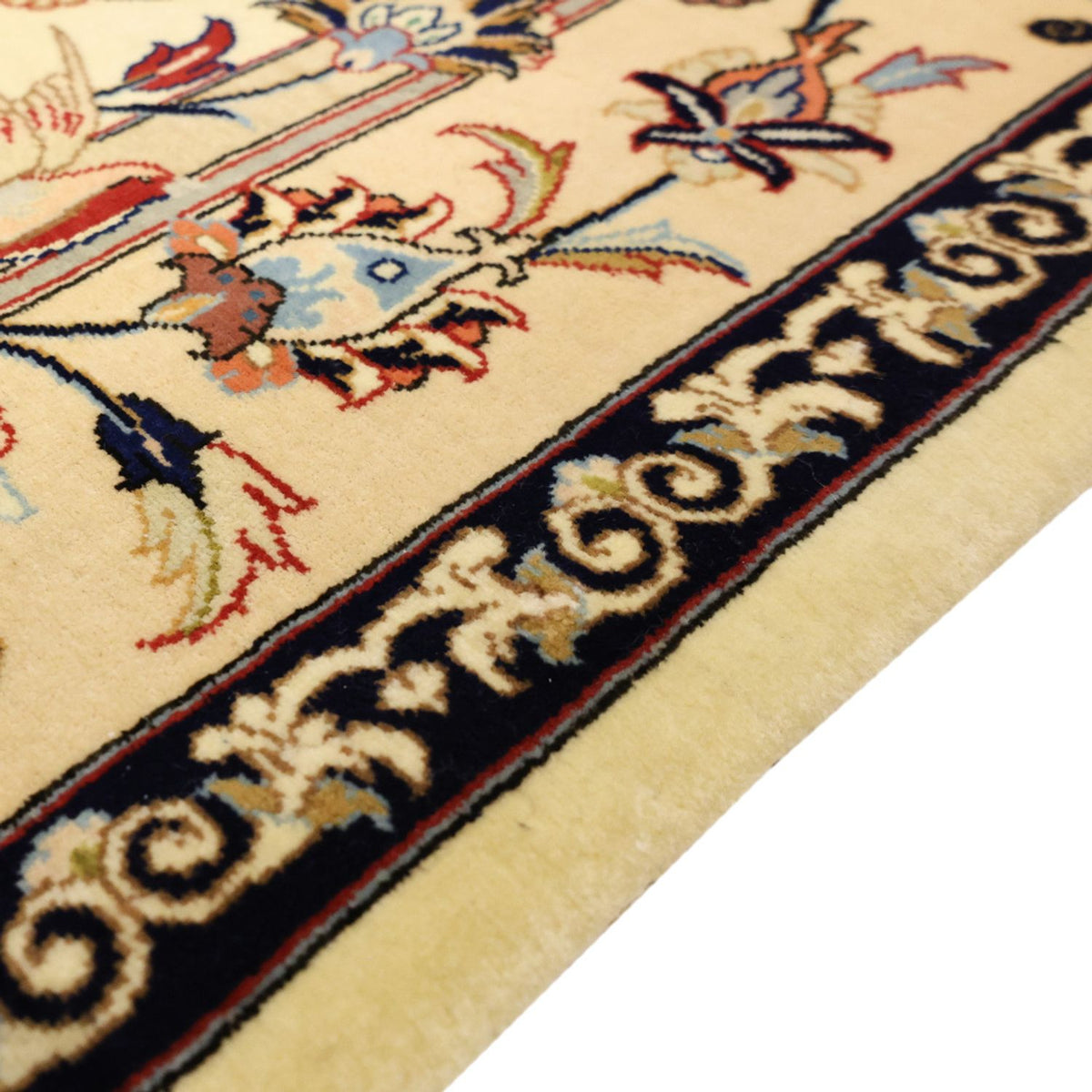 Persisk tæppe - Isfahan - Premium - 156 x 100 cm - beige