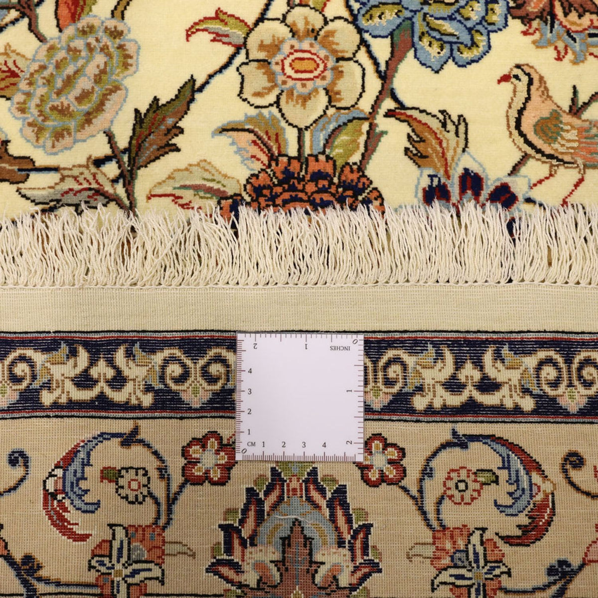 Persisk tæppe - Isfahan - Premium - 156 x 100 cm - beige