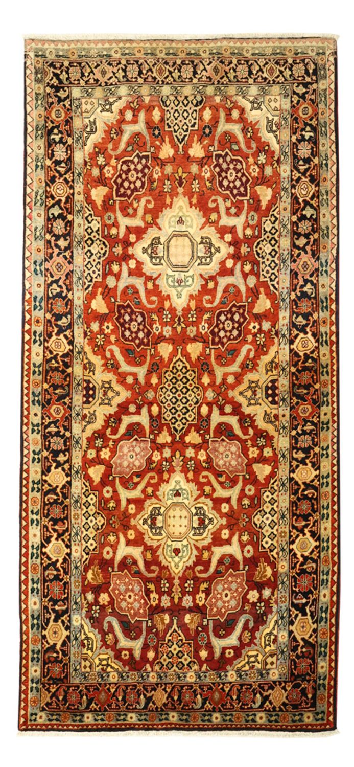 Løber Persisk tæppe - Bijar - 267 x 125 cm - rød