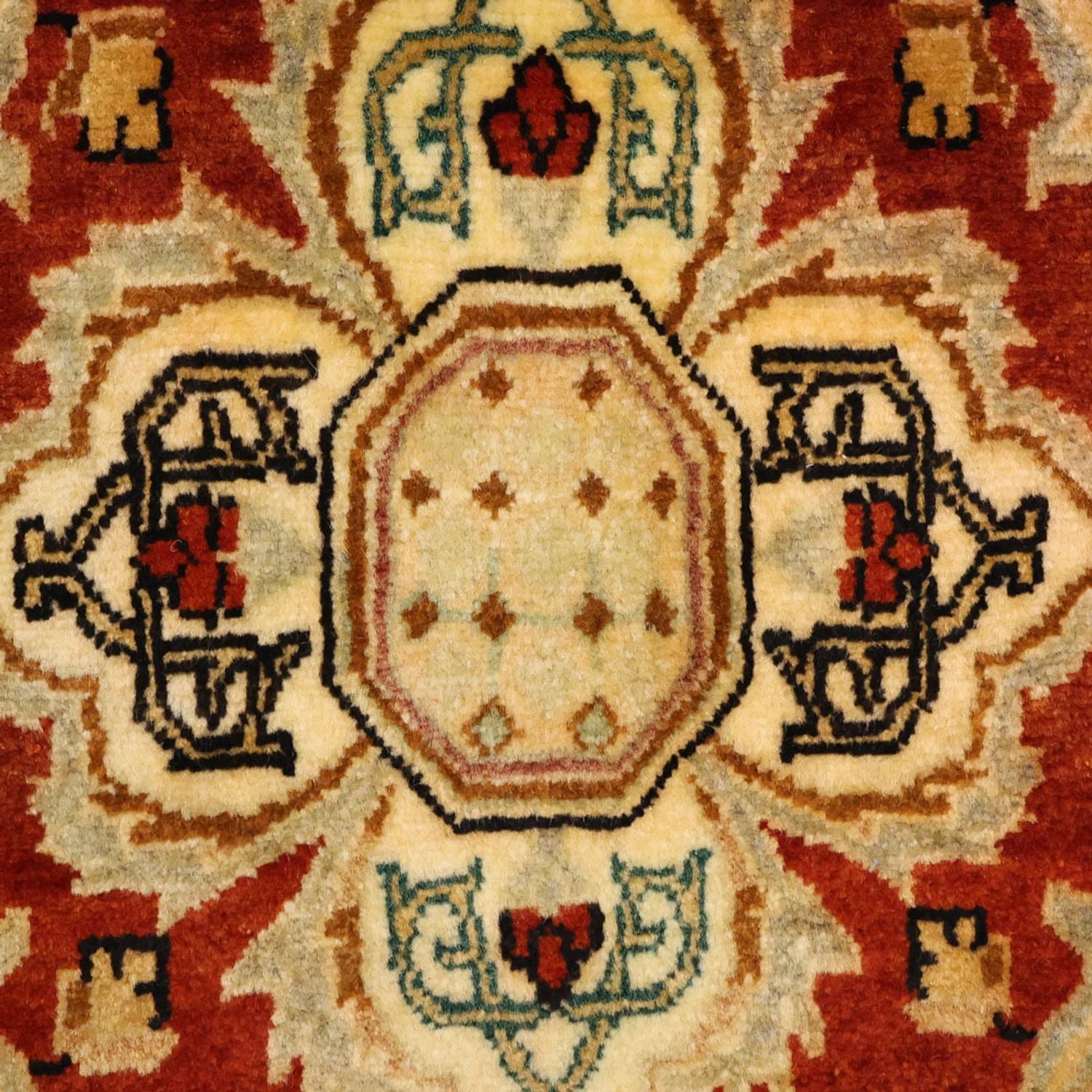 Løber Persisk tæppe - Bijar - 267 x 125 cm - rød