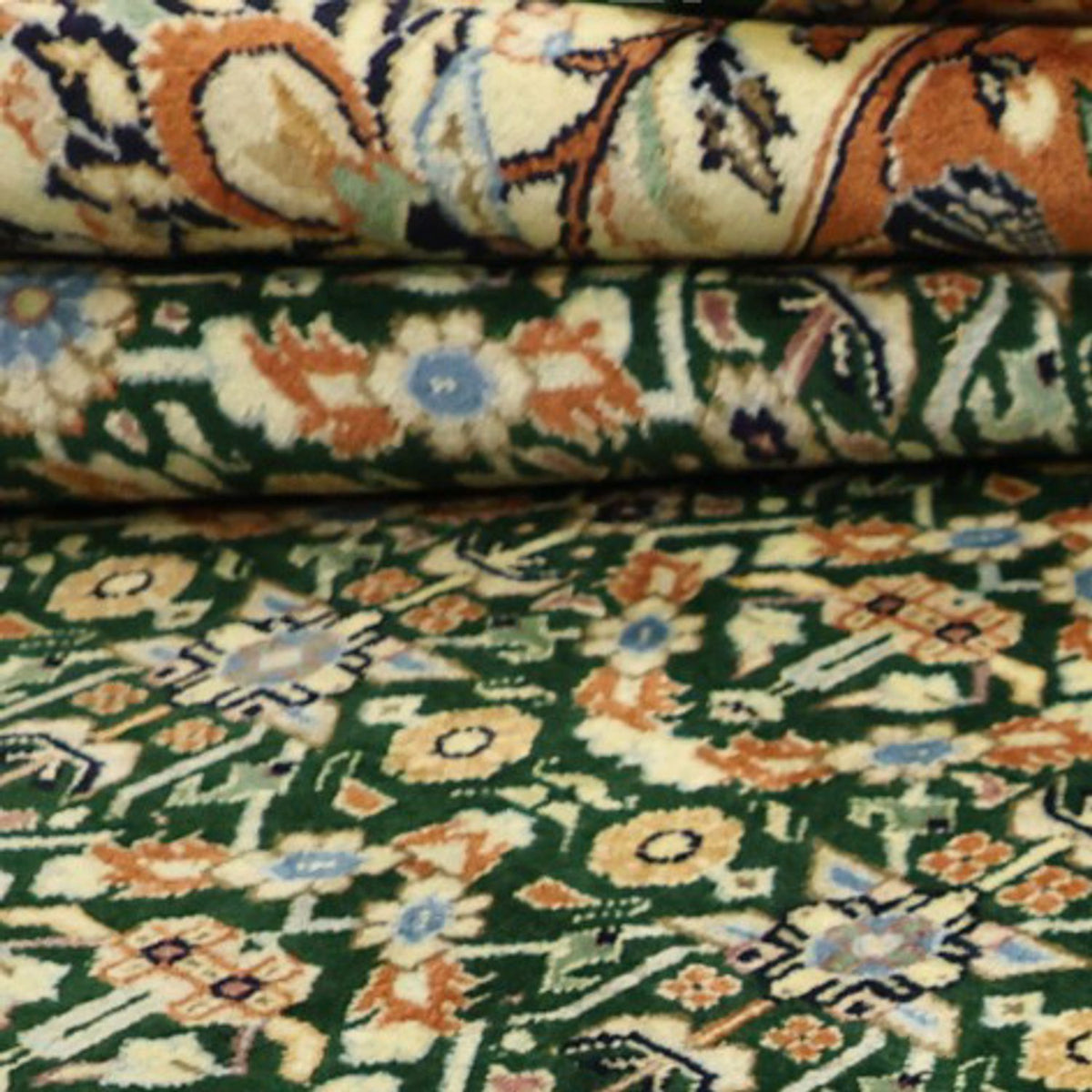 Persisk tæppe - Classic - 292 x 255 cm - grøn