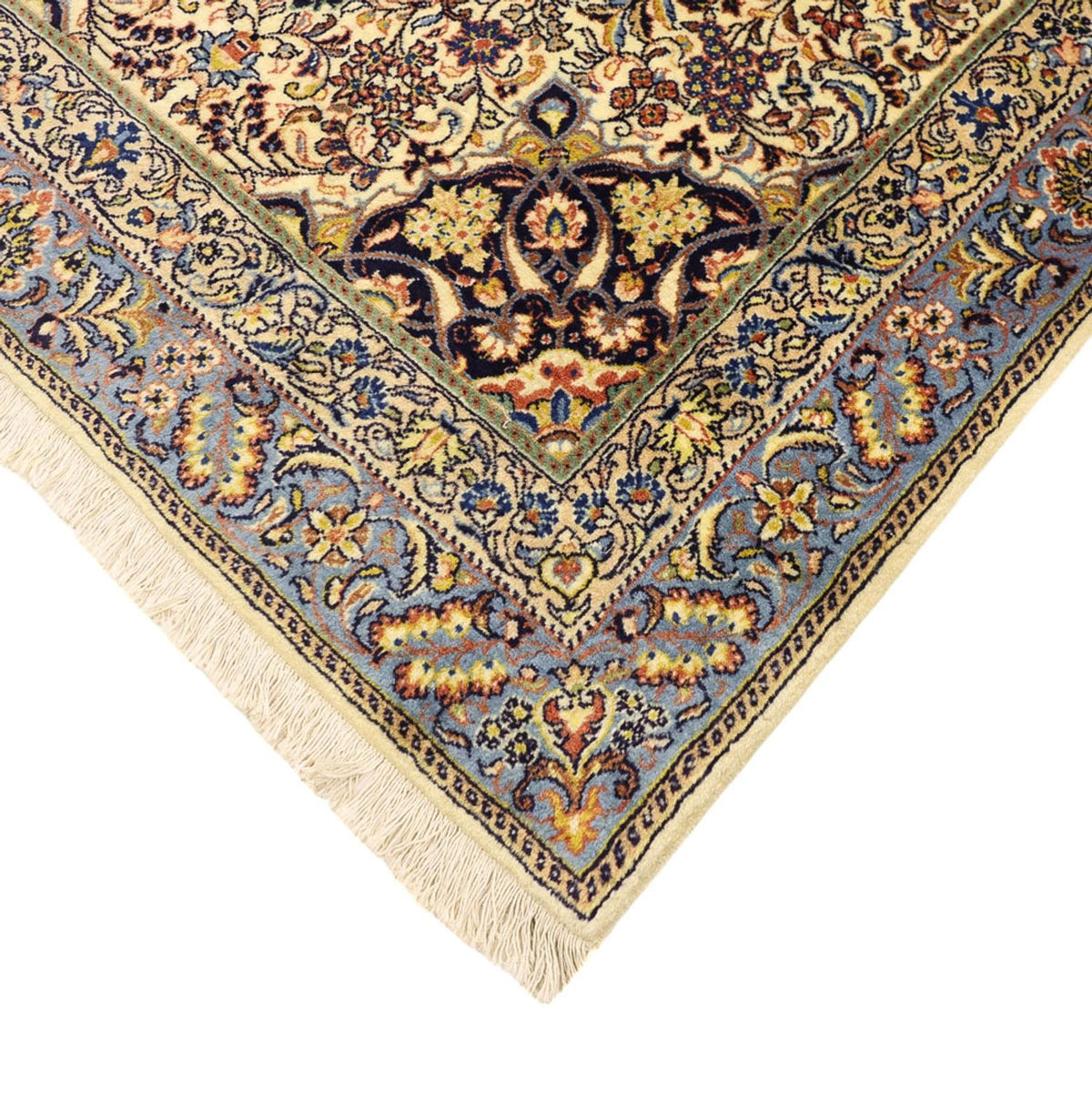 Persisk tæppe - Classic - 165 x 106 cm - lysegrøn