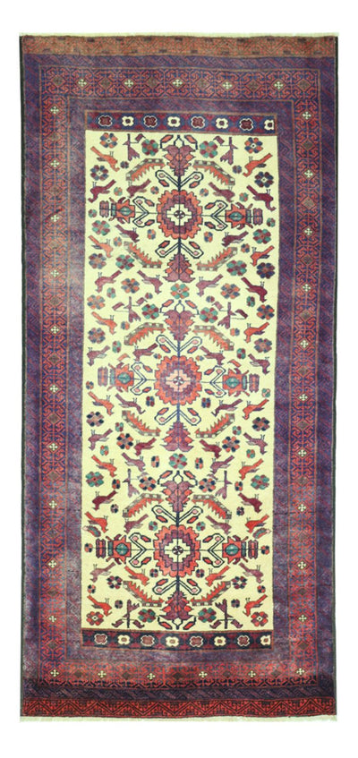 Baluch-tæppe 97x212cm - Orientalsk tæppe